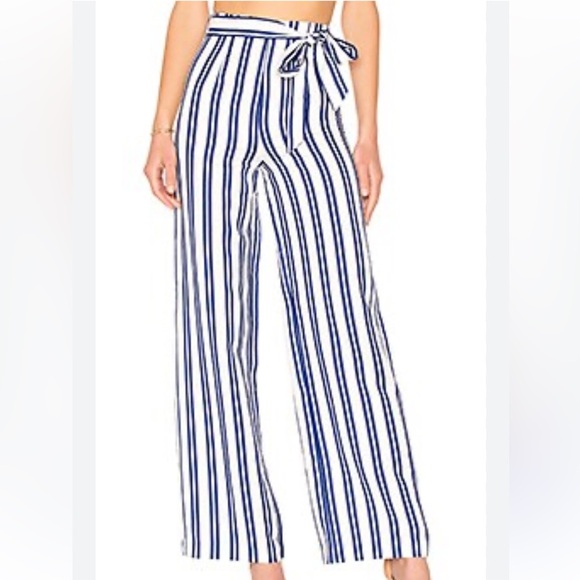 L'Academie The Lani Pant in Ocean Stripe S